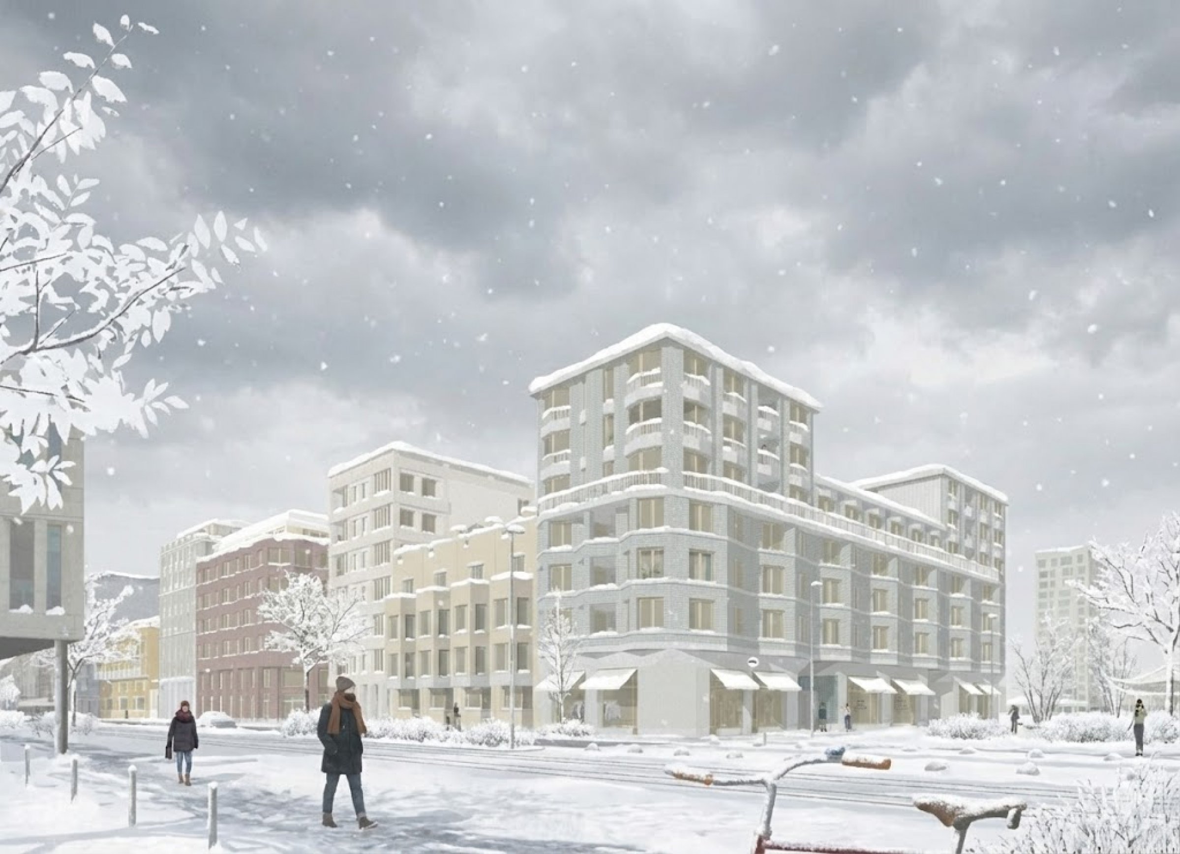 CAA20.500 P-251216 3D beeld schengenplein-00 wintervariant